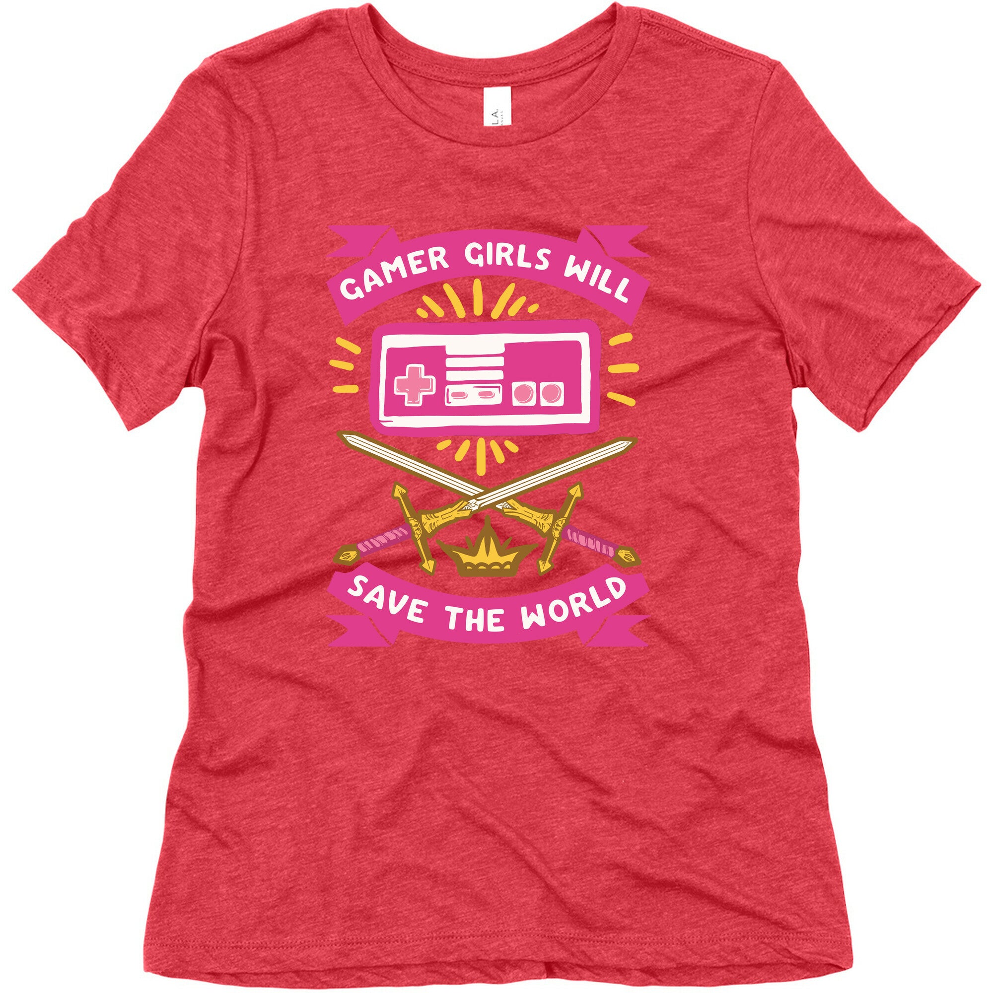 Gamer Girls Will Save The World Women's Triblend Tee